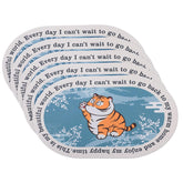 Kuber Industries Bath Mat | PVC Bathroom Mat | Shower Bath Mat | Floor Tub Mat | Diatom Mud Oval Mat | Anti-Skid Shower Bathroom Mat | CF-220803 |Pack of 5| Blue